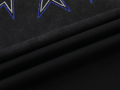 Star Rhinestone Short Sleeve T-Shirt WN26753