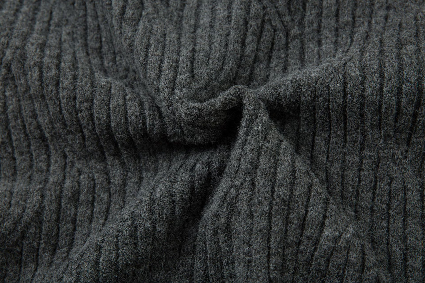 Frayed Hem Oversize Knit Sweater WN25934