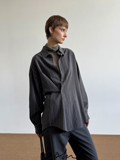 Stripe Long Sleeve Shirt WN21555