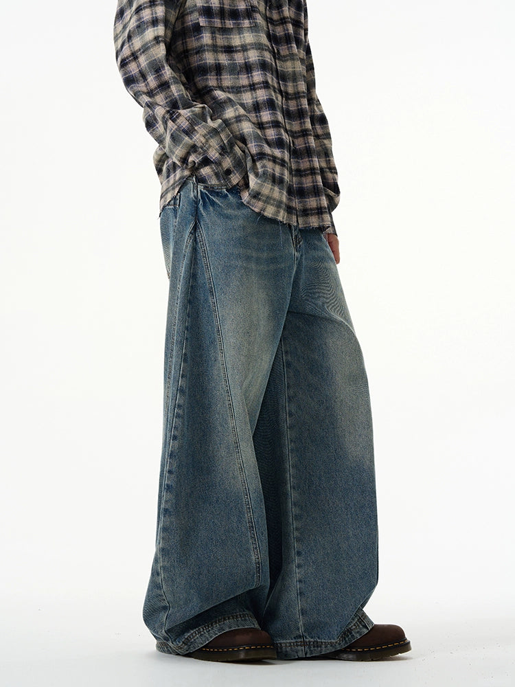 Wide Leg Denim Jeans WN7934