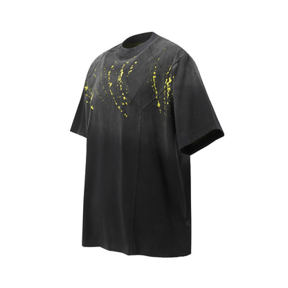 Damage Washed Oversize Short Sleeve T-Shirt WN16127