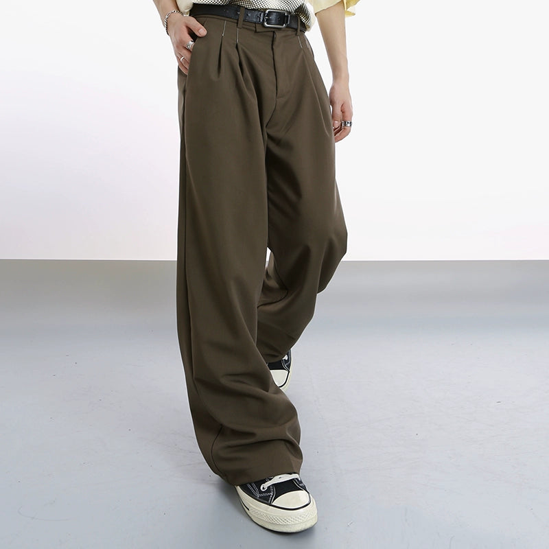 Wide-leg Drape Trousers WN5831