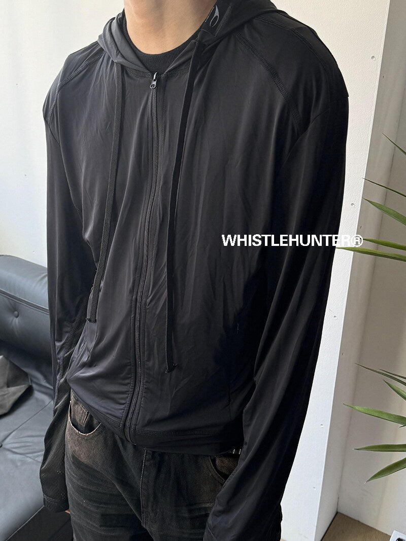 High Stretch Ice-Feel UV Protection Hooded Jacket WN26702