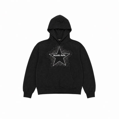 Star Logo Print Hoodie WN27207