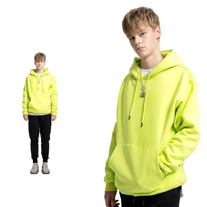 Fleece Lining Pullover Hoodie & Sweatpants Setup WN23117