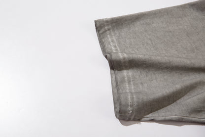 Heavyweight Washed Damage Short Sleeve T-Shirt WN16108