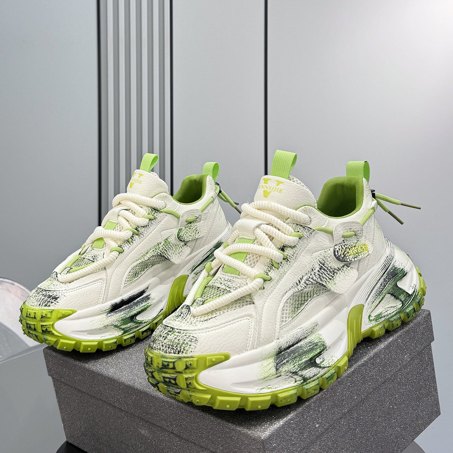 Paint Mesh Dad Sneakers WN24741