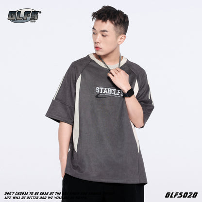 Color Block Short Sleeve T-Shirt WN26442