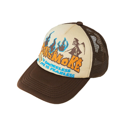 Flame Reaper Graphic Trucker Cap WN10099