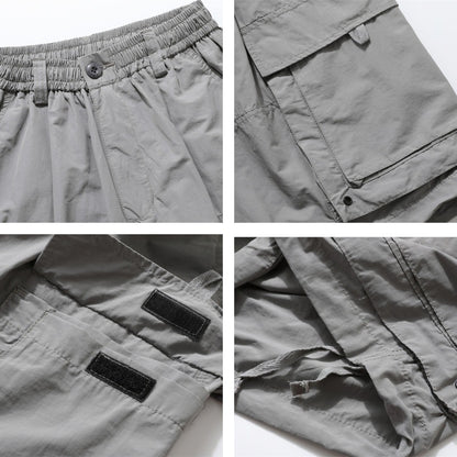 Multi Pocket Cargo Half Pants WN26754