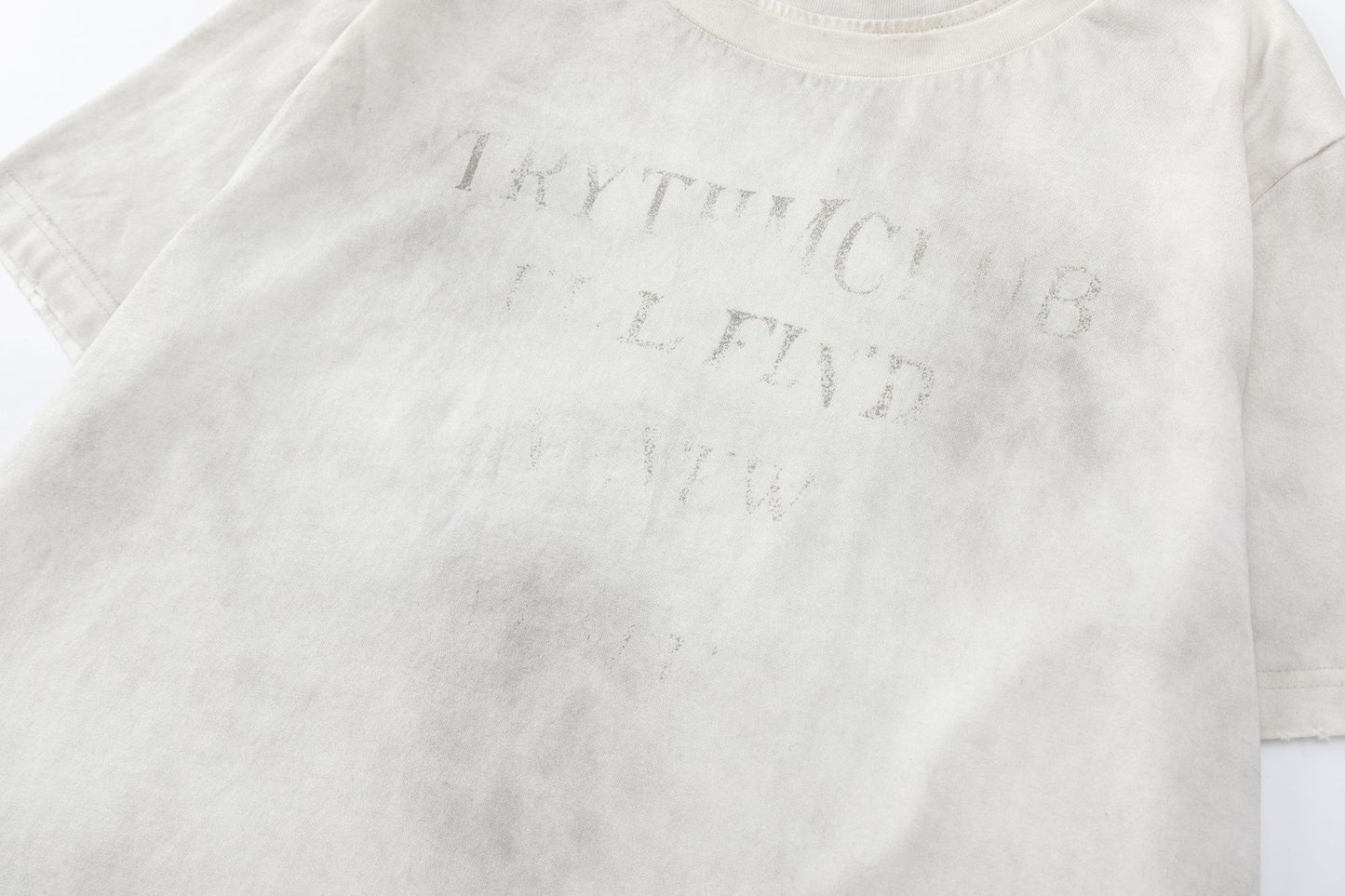 Graphic Letter Print Short Sleeve T-Shirt WN25966
