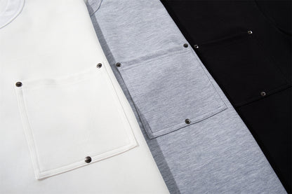 Studs Pocket Short Sleeve T-Shirt WN26964