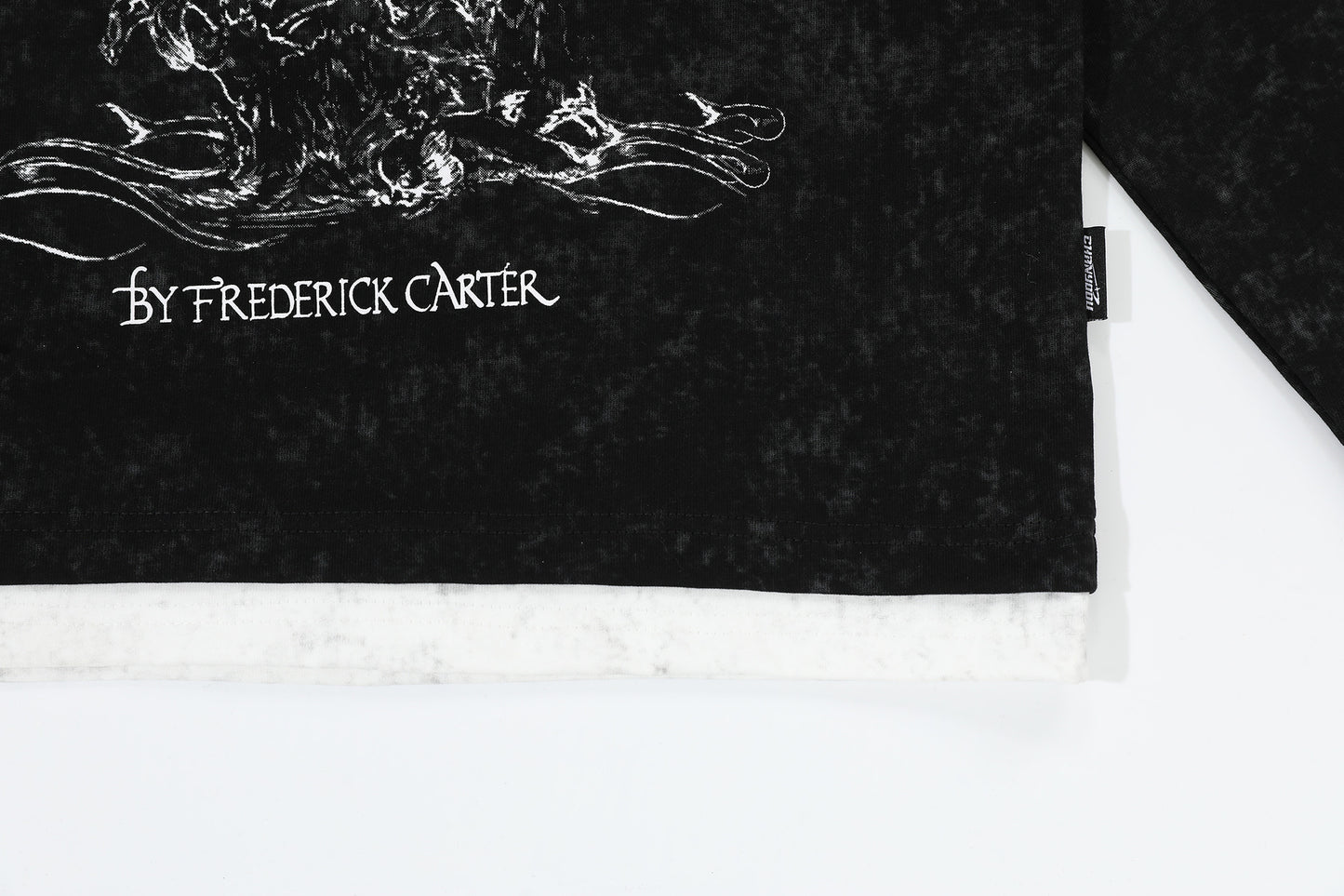 Fake Layered Oversize Long Sleeve T-Shirt WN14020