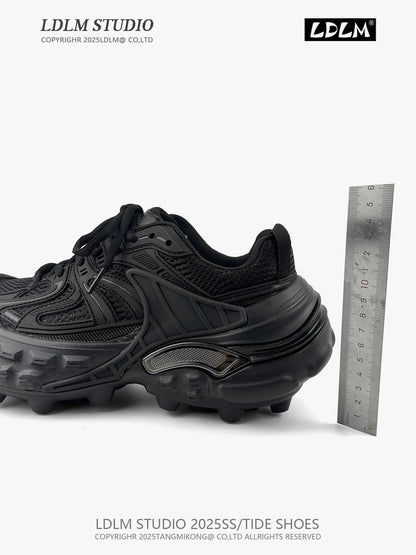 Lightweight Mesh Splicing Thick Sole Sporty Sneakers WN21254