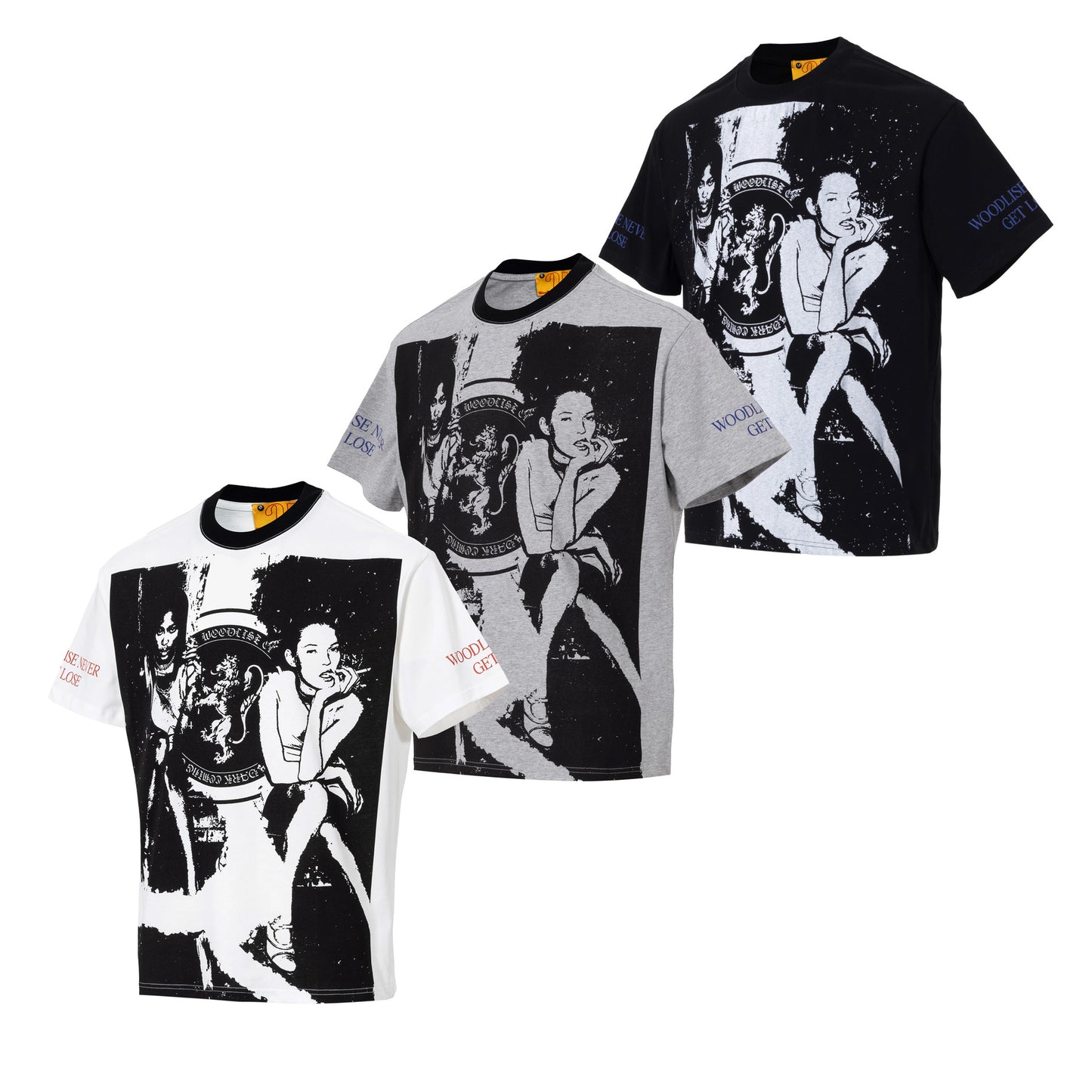 Creative Figure Print Short Sleeve T-Shirt WN26050
