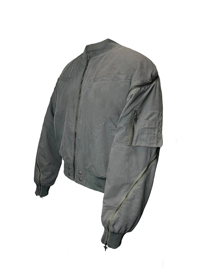 Double Zipper MA1 Jacket WN8562