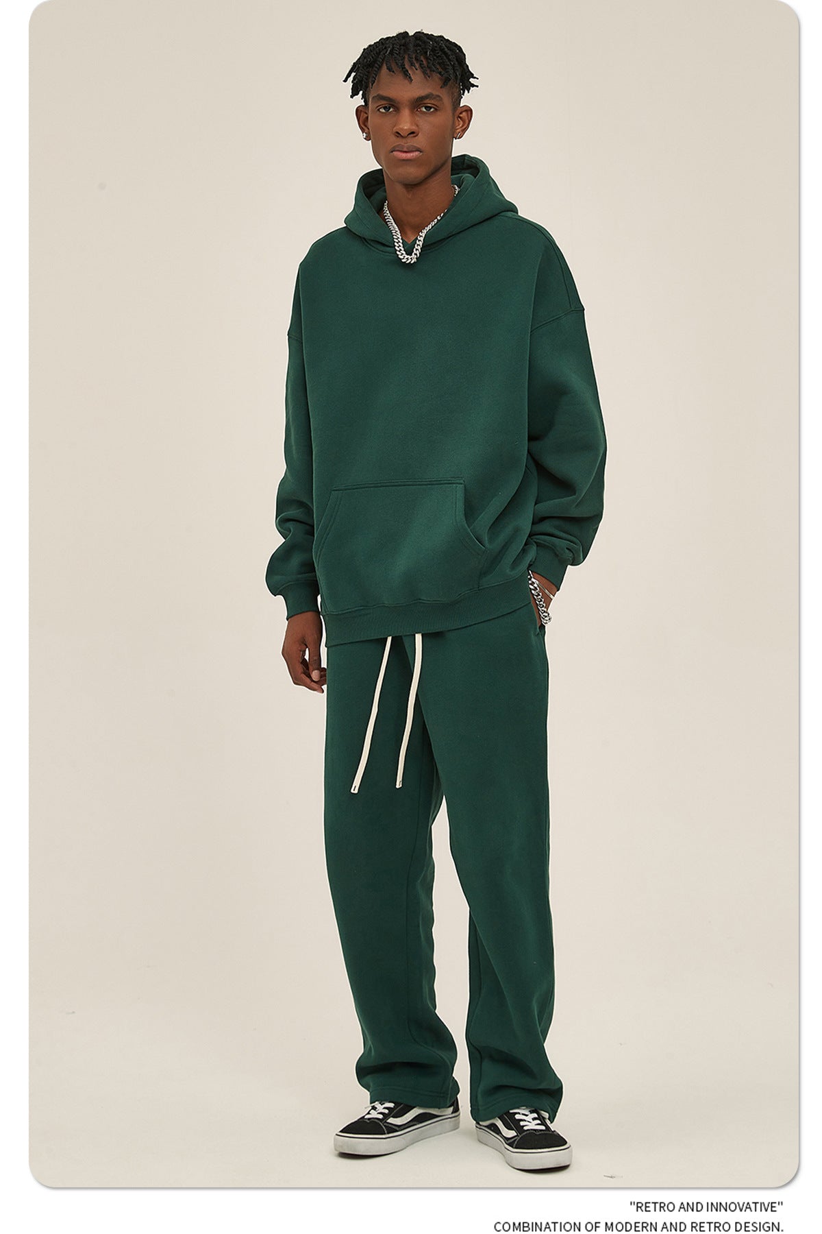 Oversize Heavyweight Hoodie & Heavyweight Sweatpants Setup WN6638