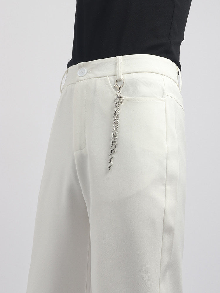 Chain Design Flare Trousers WN23781