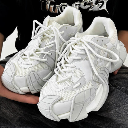 Chunky Sole Mesh Design Large Toe Shoes WN19184