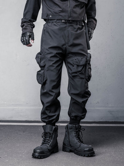 Tactical Multi-Pocket Cuffed Cargo Pants WN22559