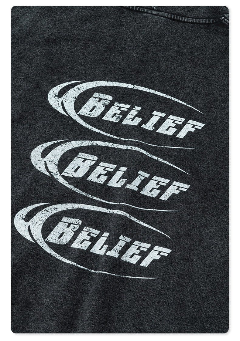 Washed Oversize Hoodie WN7892