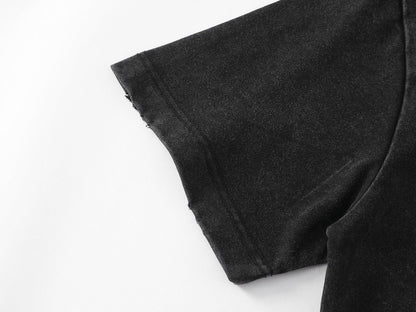 Heavyweight Metal Detail Short Sleeve T-Shirt WN26024