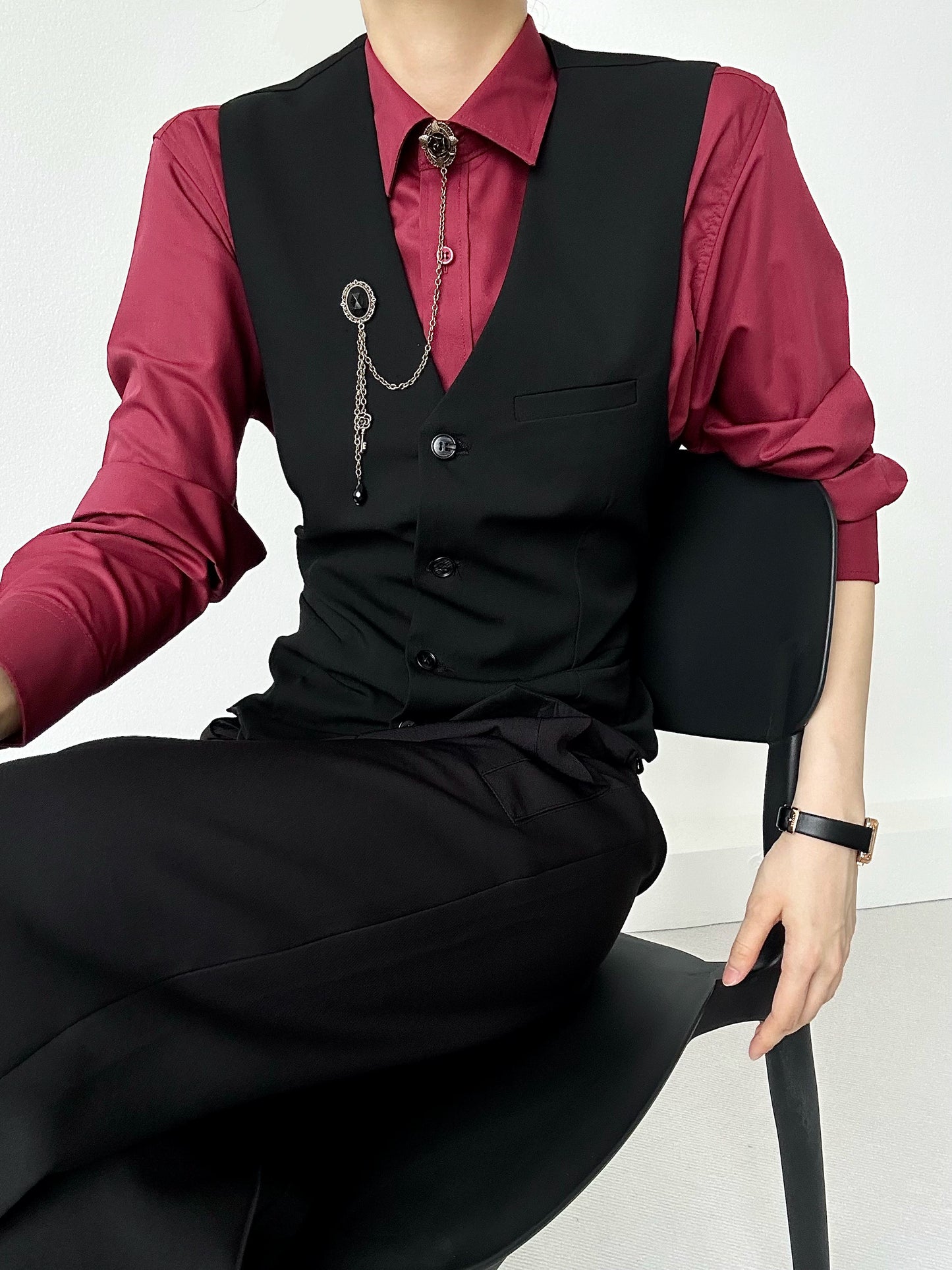 Plain Long Sleeve Shirt WN19636