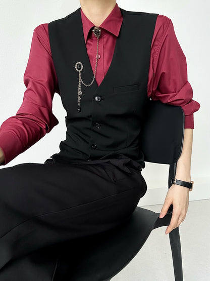 Plain Long Sleeve Shirt WN19636