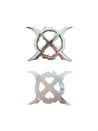 Logo Detachable Buckle Genuine Leather Belt WN17208