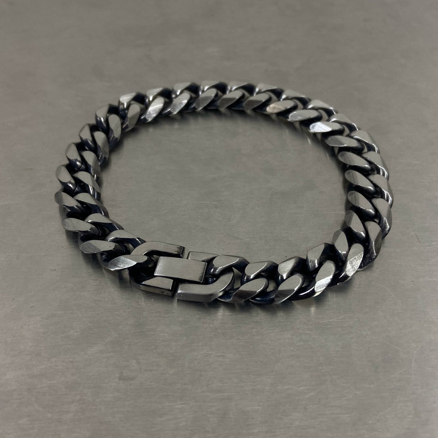 Cuban Chain Titanium Steel Bracelet WN19255