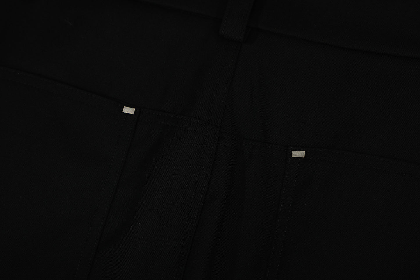 Metal Buckle Pleats Wide Leg Pants WN25953