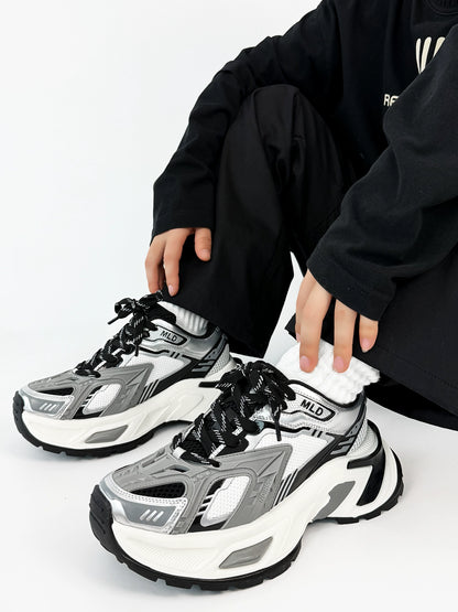 Chunky Sole Mecha Design Shoes WN19170