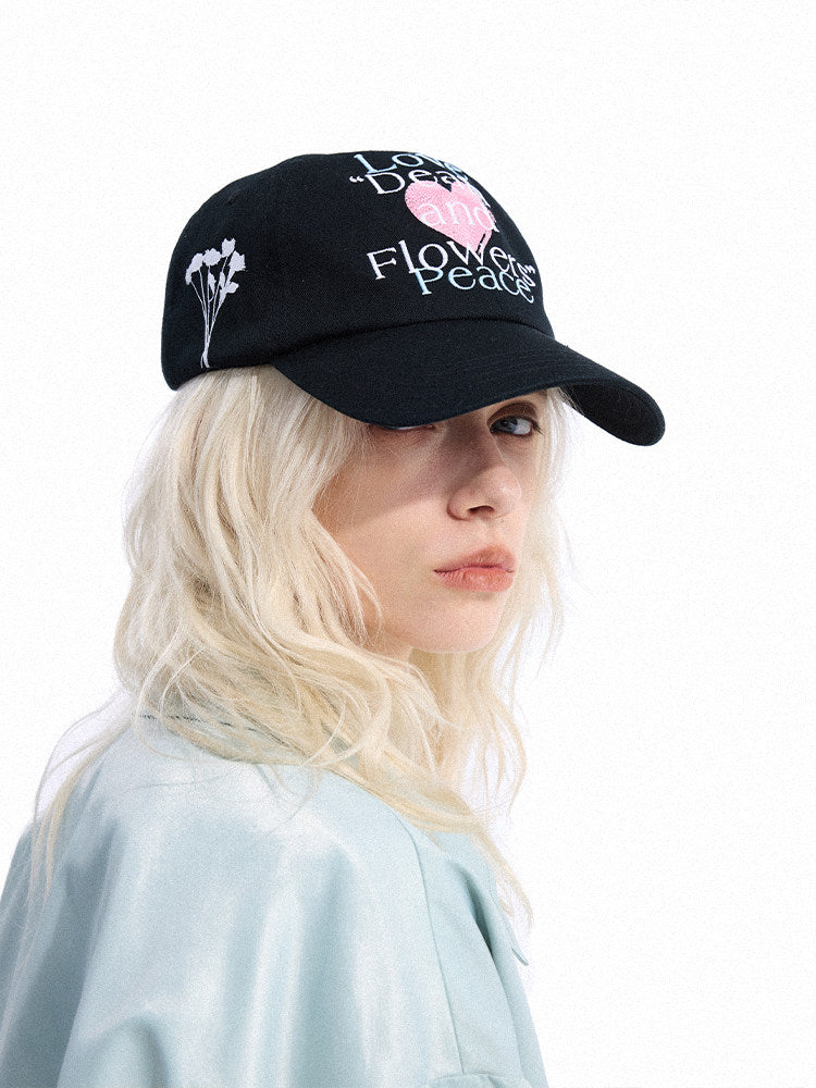 Love Embroidery Baseball Hat WN27137