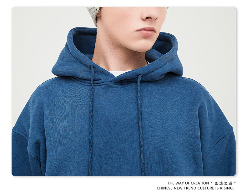 Fleece Lining Oversize Hoodie & Fleece Lining Sweatpants Setup WN9931