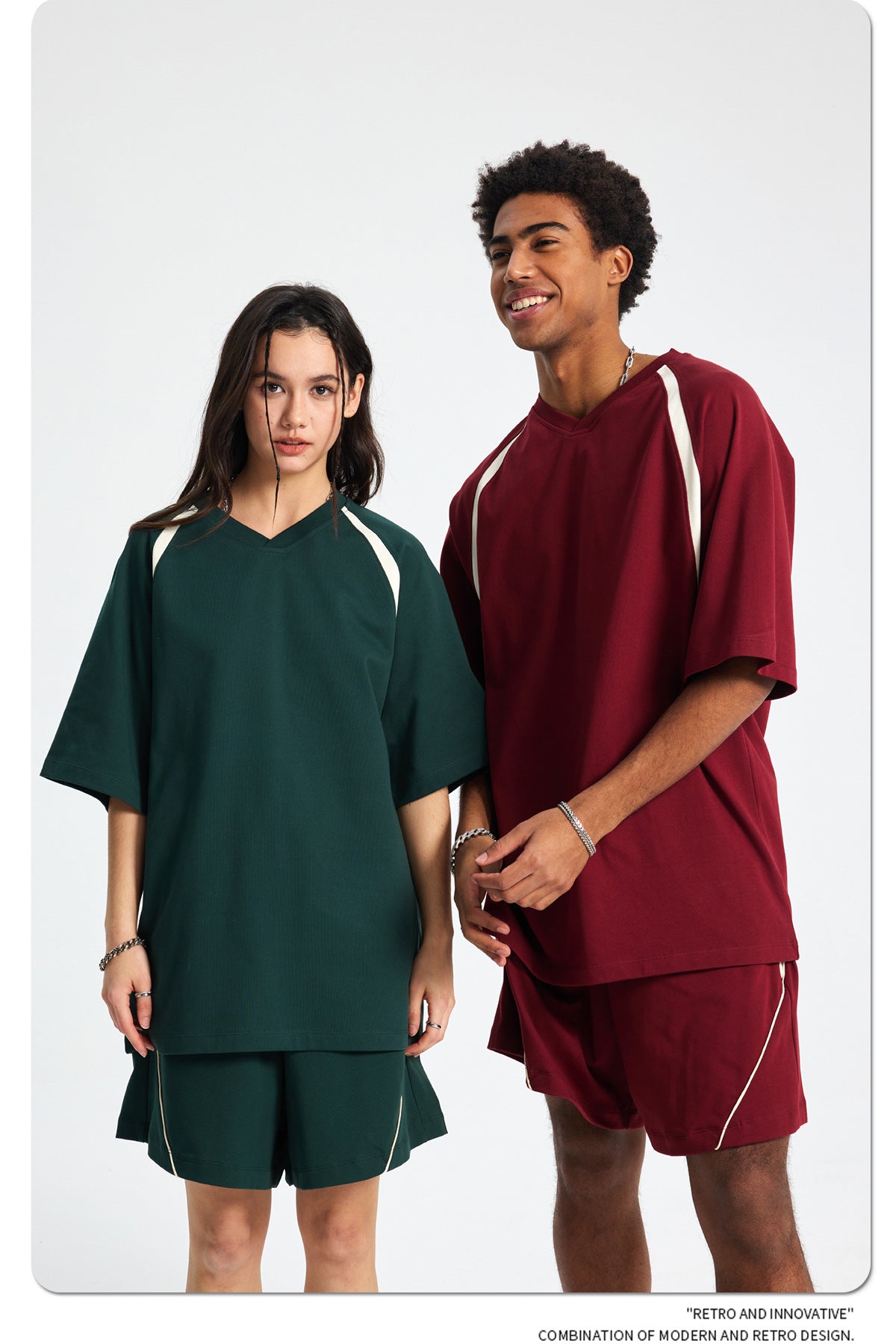 Quick-Dry Breathable Short Sleeve T-Shirt & Half Pants Setup WN16268