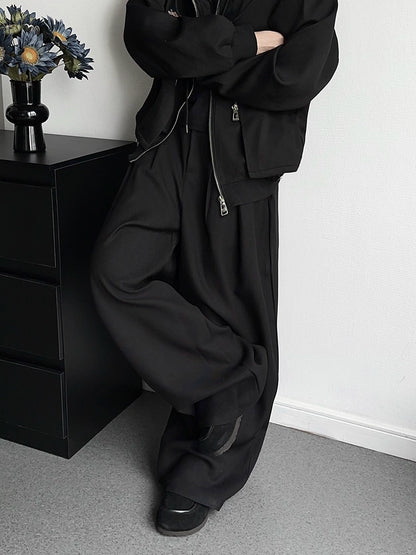 Deconstructed Wide Leg Trousers WN19361