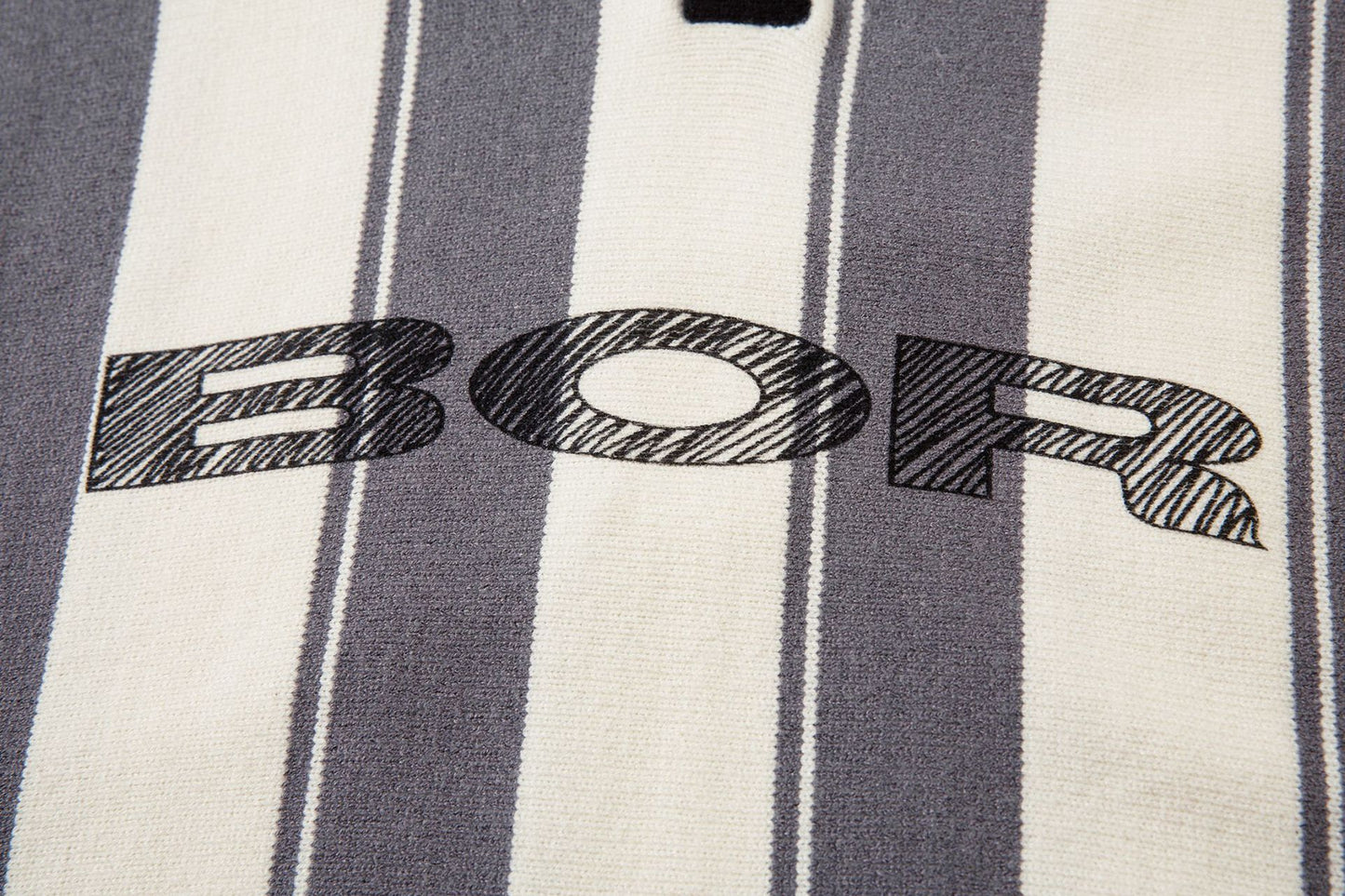 Colorblock Striped Polo Knit Sweater WN11393