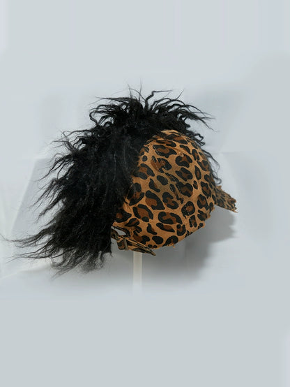 Washed Mohawk Design Cap WN21095