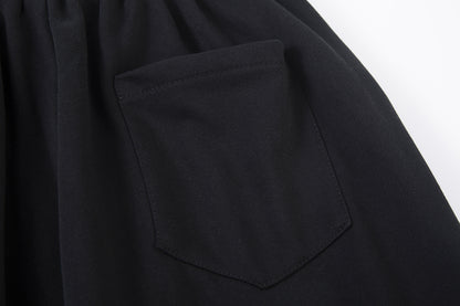 Spray Paint Gradient Embroidery Wide Leg Sweatpants WN28007