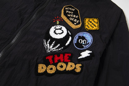 Snap Button Metal Detail Oversize Hoodie WN18523