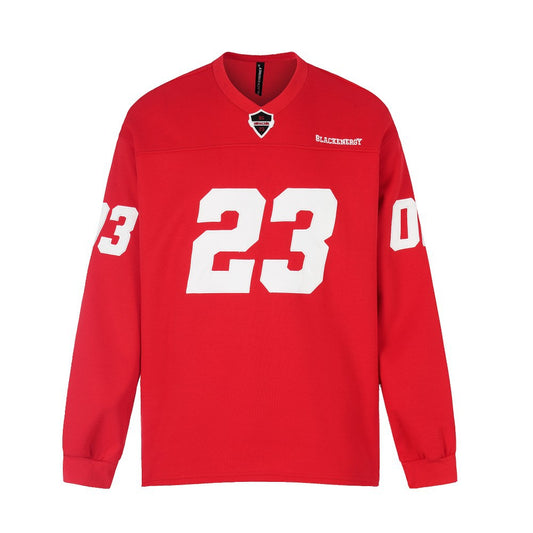 Number Graphic Long Sleeve T-Shirt WN28050