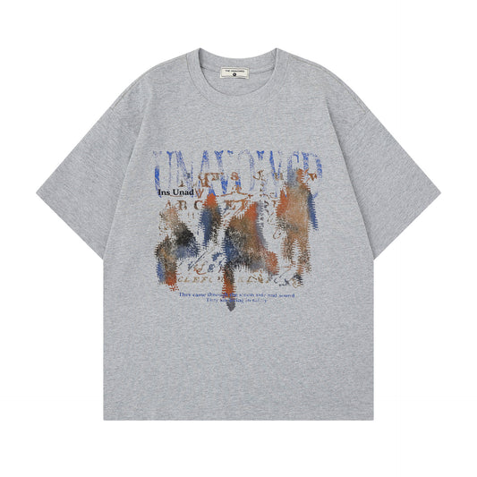 Graphic Art Print Short Sleeve T-Shirt WN25515