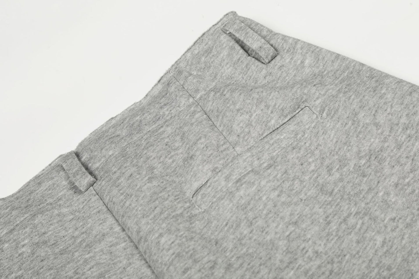 Deconstruction Irregular Curved Seam Wide Leg Sweatpants WN25834