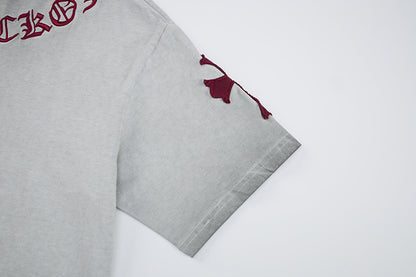 Washed Cross Logo Short Sleeve T-Shirt WN25796