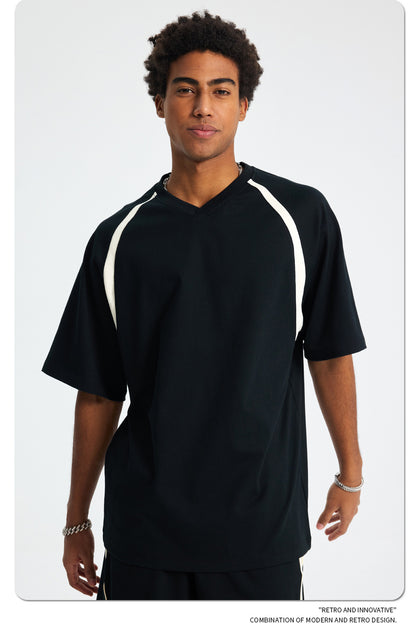 Quick-Dry Breathable Short Sleeve T-Shirt & Half Pants Setup WN16268