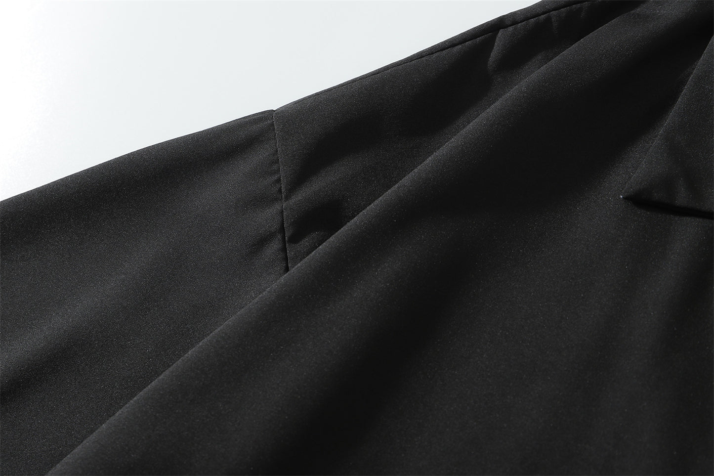 Oversize Plain Open Collar Shirt WN16202