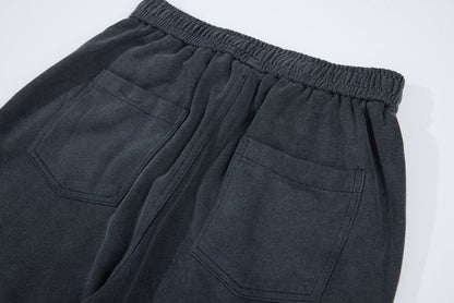 Washed Fade Graphic Wide Leg Sweatpants WN26098