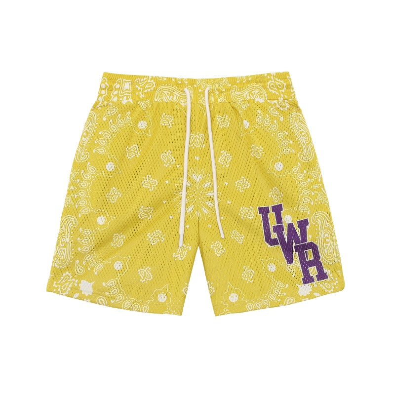 Drawstring Graphic Letter Design Sporty Short Pants WN17777