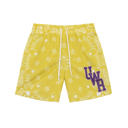 Drawstring Graphic Letter Design Sporty Short Pants WN17777