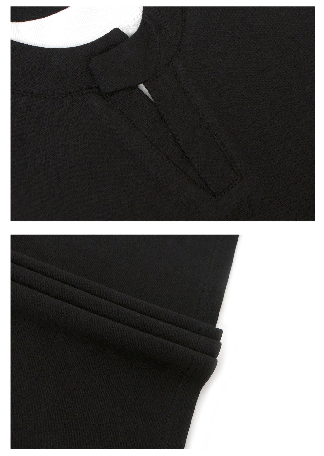 Sorona Fake Layered Oversize Short Sleeve T-Shirt WN26235